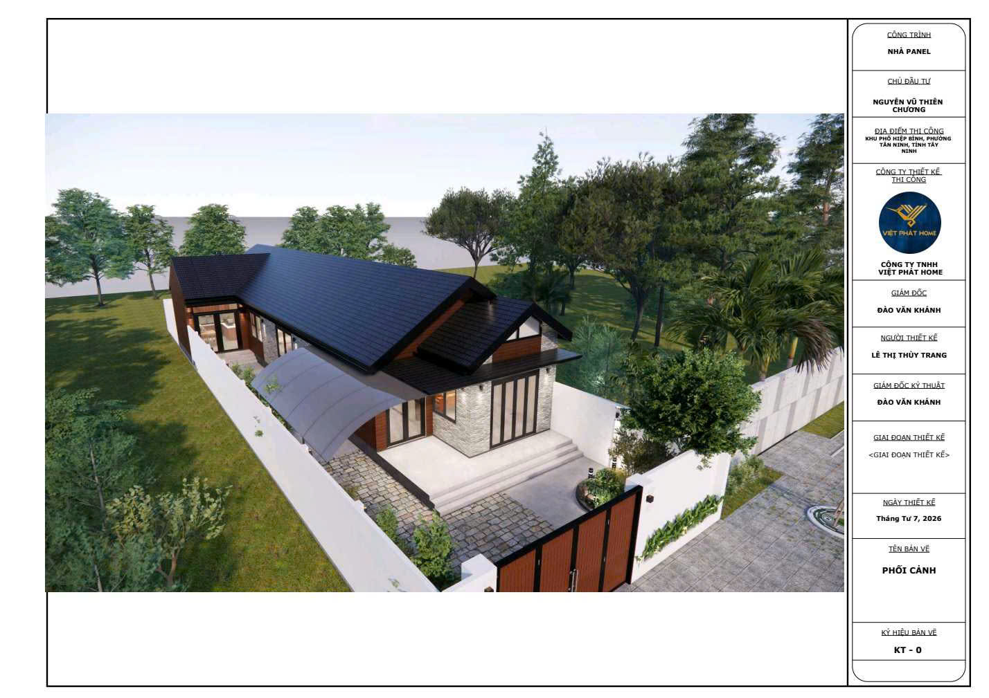 Nhà lắp ghép 160m2 (2)